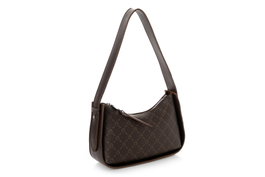 Lucky Bees 1296 Bolso de Hombro Marrón Cuero de Polivinilo